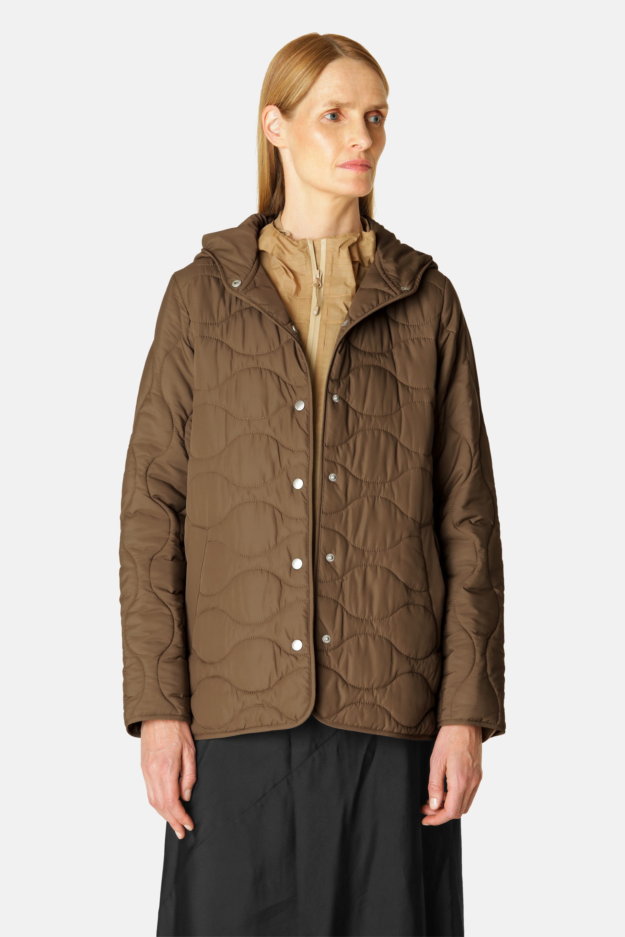 Ilse Jacobsen Hornbæk Outerwear Quilt jacket Jacket 234 Cub Brown